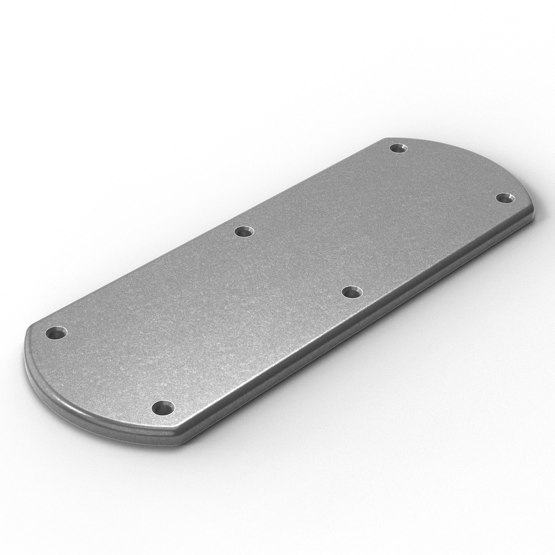 Aluminum Grommet Pad | 14" x 5" | 3/8" Thick - Welding World, Inc.