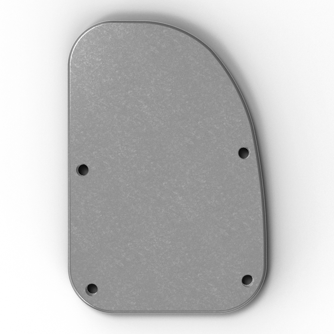 D5 - 9.5" x 6.5" x 3/8" Grommet Pad - Right Side - Welding World, Inc.