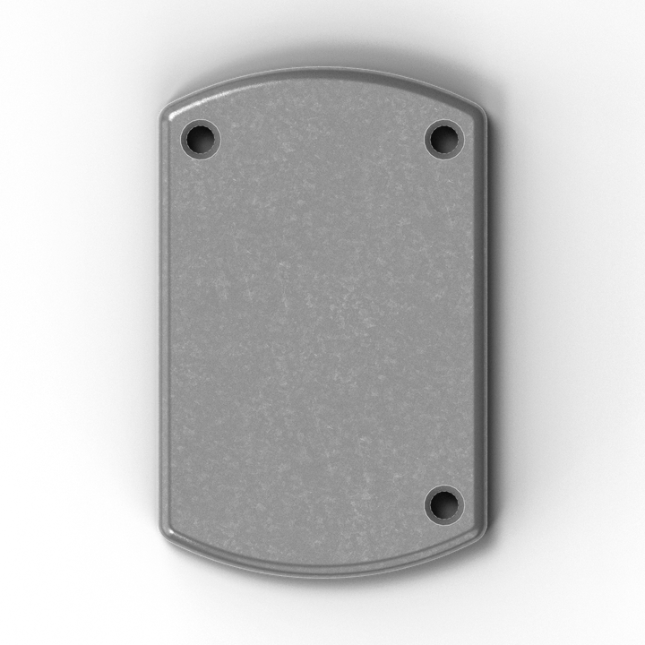 3.75" x 6" Aluminum CS Pad - Left Side | 3/8" Thick | Marine Grade 6061-T6 - Welding World, Inc.