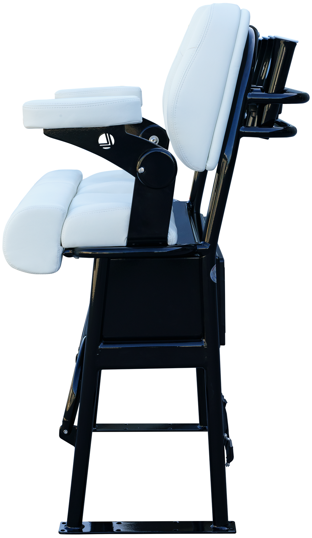 38" Super Stinger Long Haul Fixie Mk. II - White on Black - Welding World, Inc.