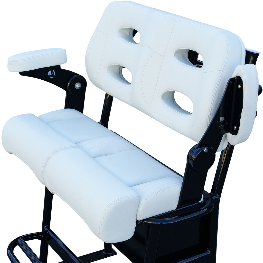 38" Super Stinger Long Haul Fixie Mk. II - White on Black - Welding World, Inc.