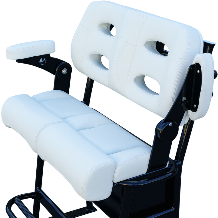 38" Super Stinger Long Haul Fixie Mk. II - White on Black - Welding World, Inc.