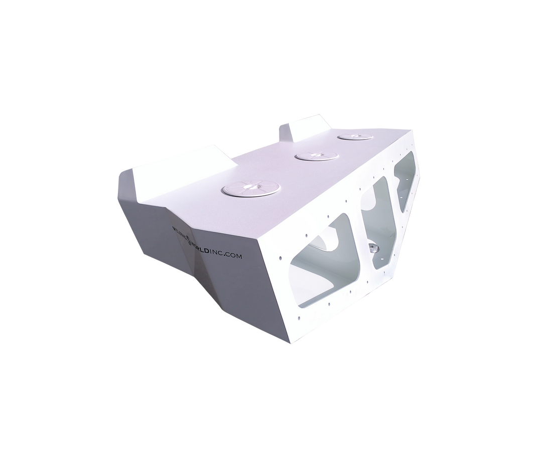 Valiatt Yachts 2025 High Flotation Triple Engine Bracket, featuring a sleek white design with three engine mounts, displayed against a transparent background