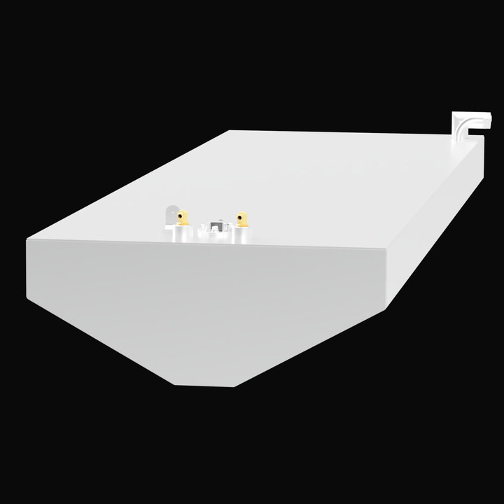 Activator 22' 1990 Fuel Tank (57 gal. net) - High-quality aluminum marine fuel tank designed for durability and performance. Ideal replacement for Activator 22' boats, ensuring reliable fuel storage on the water