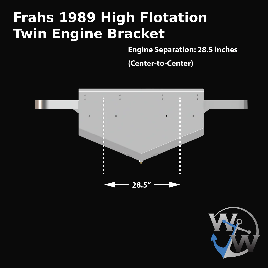 Frahs 1989 High Flotation Twin Engine Bracket