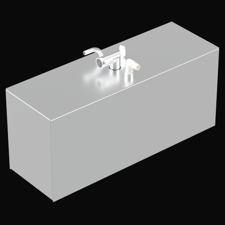 Intended for a Concept Marine 21' (1990 model) 15-gallon Water Tank, with the identifier ".net_QBD91_2". This type of marine water tank would typically be constructed from materials like FDA-approved polyethylene or marine-grade aluminum and include fittings for water fill, vent, and outlet lines. (Note: The image provided for this item was entirely black and did not display any visual details of the water tank.)