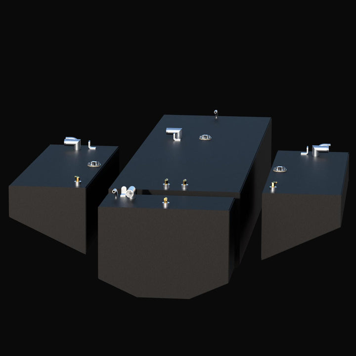 Contender 28 Fuel Tank Center (172 gal) Water (19 gal) PORT/STBD ( 28 gal ea.) | 1999 OEM Replacement