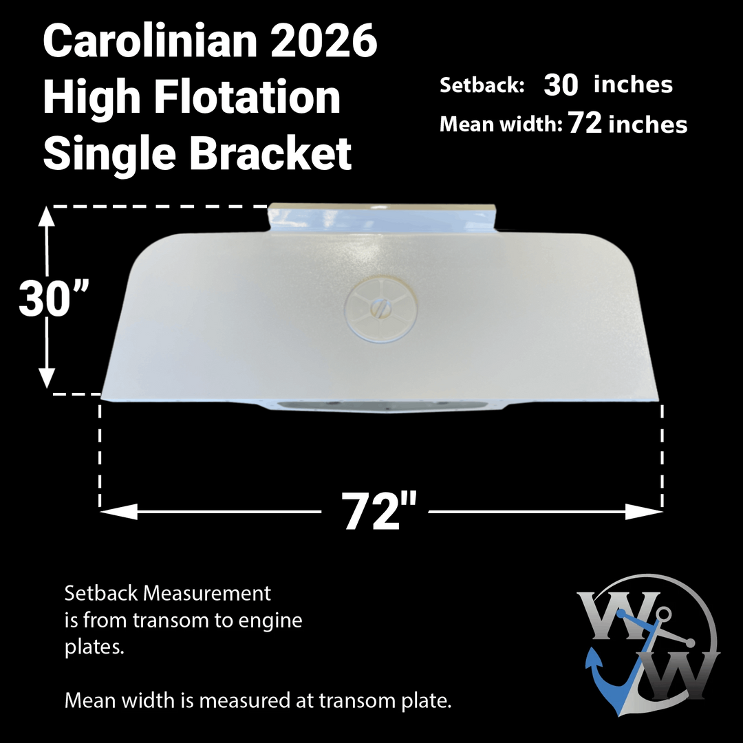 Carolinian 2406 (2026) High Flotation single bracket
