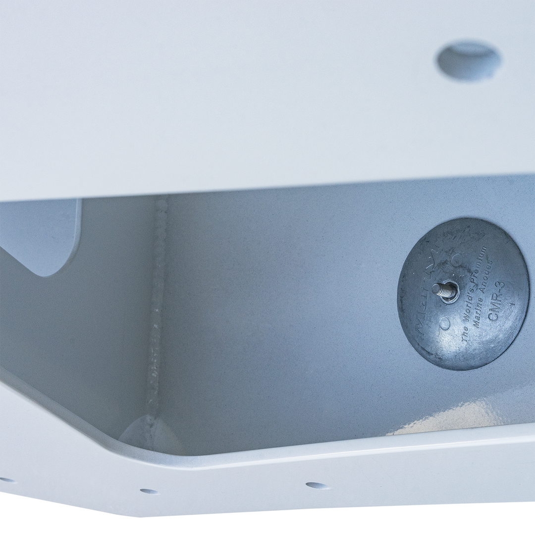 Standard High Flotation Twin Outboard Engine Bracket 12° Transom