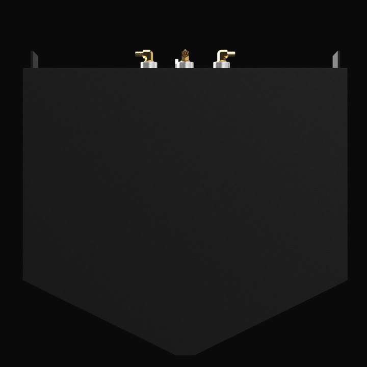 Intended for a 229-gallon fuel tank designed for a 1990 Donzi F33 boat. These large-capacity marine fuel tanks are typically custom-fabricated from marine-grade aluminum (such as 5052 alloy) to fit the specific hull design and are equipped with standard fittings for fuel fill, vent, engine supply, and level monitoring. (Note: The image provided for this item was entirely black and did not display any visual details of the fuel tank.)