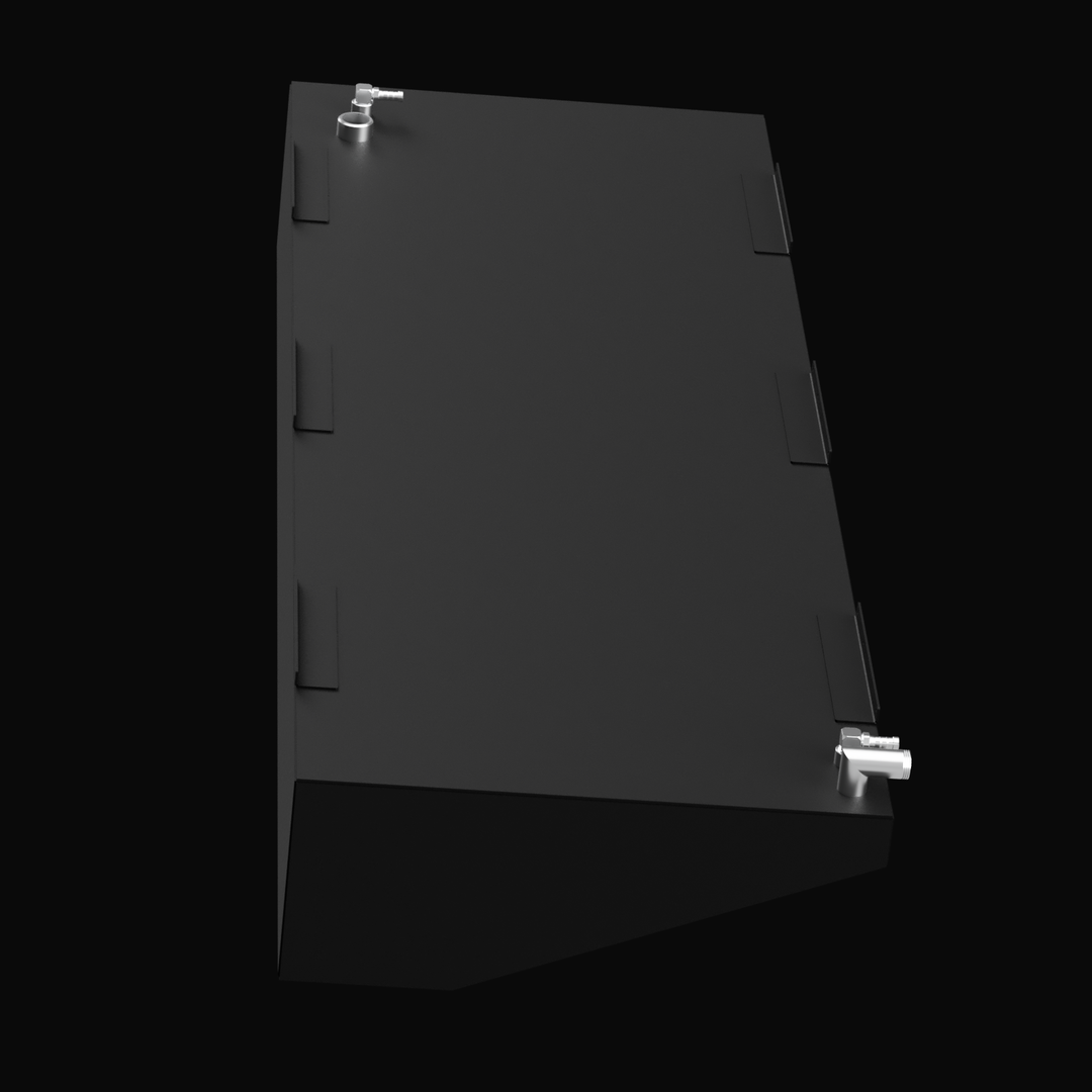 Fountain 42 with integrated lighting on the port side, designed to enhance visibility and style for nighttime boating and offshore fishing