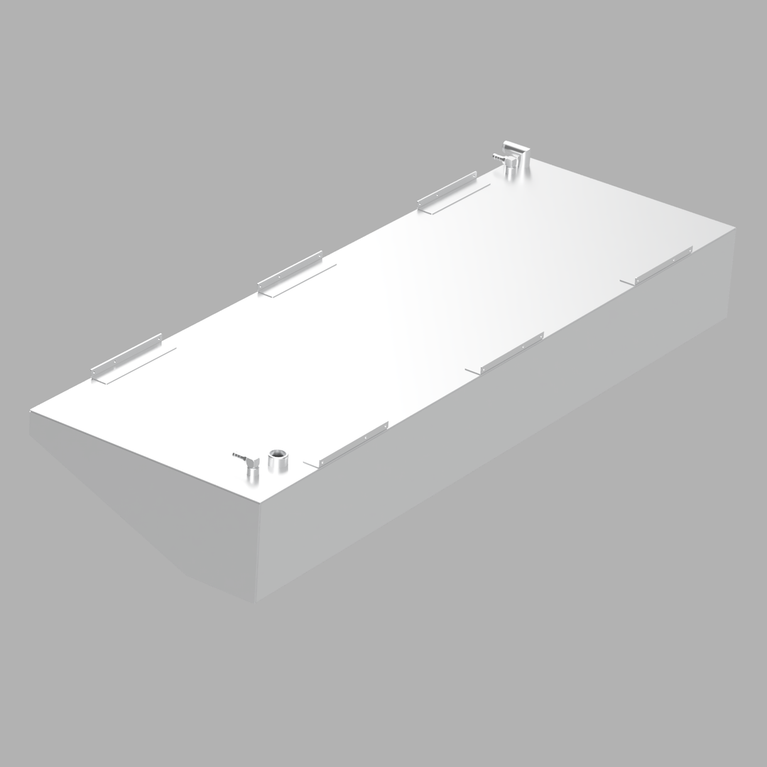 Fountain 42 with integrated lighting on the port side, designed to enhance visibility and style for nighttime boating and offshore fishing