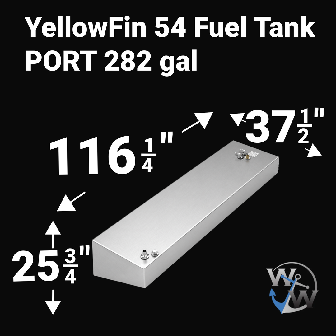 YellowFin 54 Fuel Tank (3-tank combo) | OEM Replacement