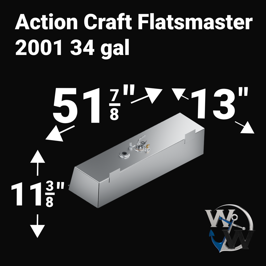 Action Craft Flatsmaster (34 gal) | 2001 OEM Replacement