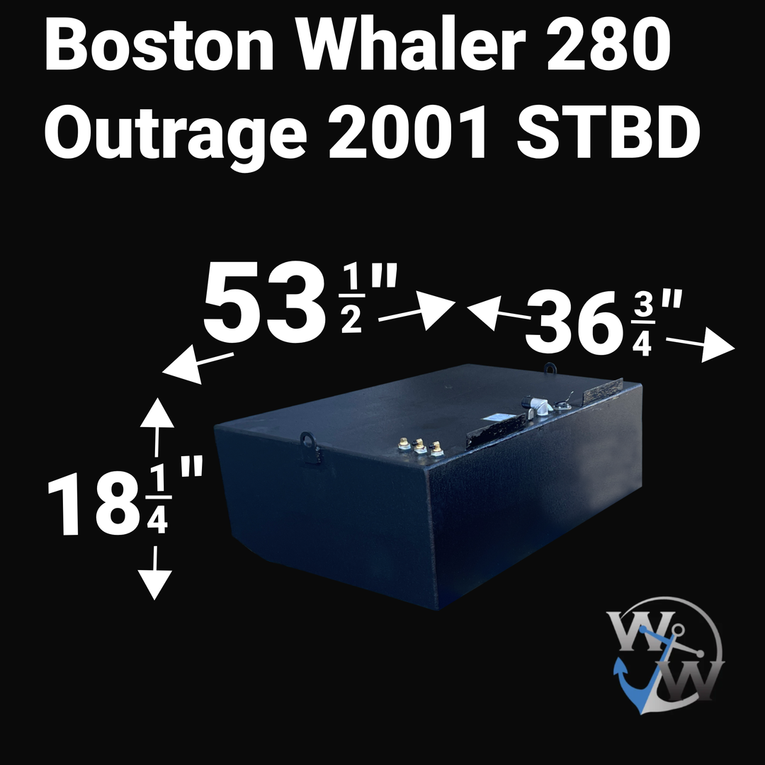 Boston Whaler 280 Outrage 2001 PORT/STBD (147 gal ea.)| OEM Replacement - Welding World, Inc.