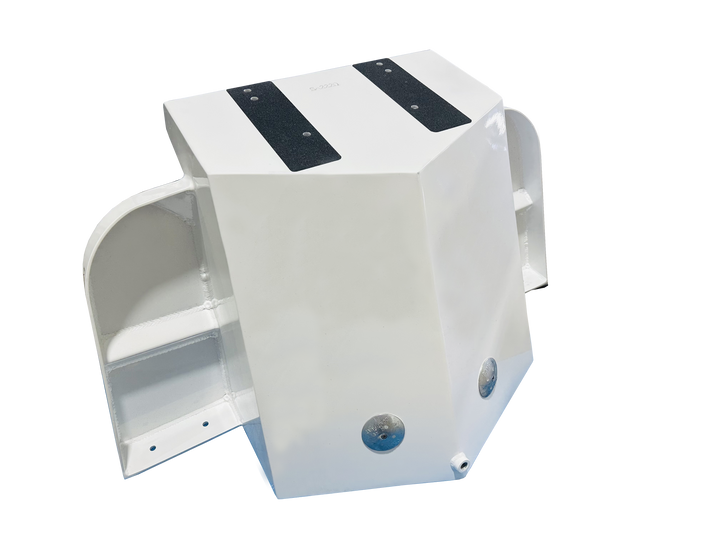 Custom Build High Flotation Single Outboard Engine Bracket - Welding World, Inc.