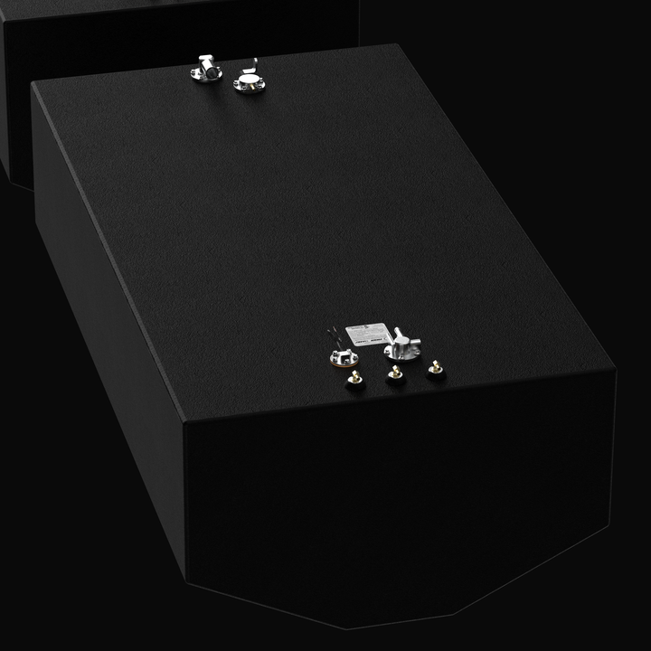 Intrepid 400 Cuddy 2016 2-tank combo Aluminum Marine Fuel Tank — coated finish view