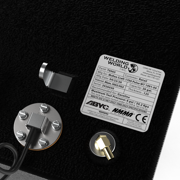 Mckee Craft 17 Pulse WT Fuel Tank (26 gal) | 1991-2004 OEM Replacement