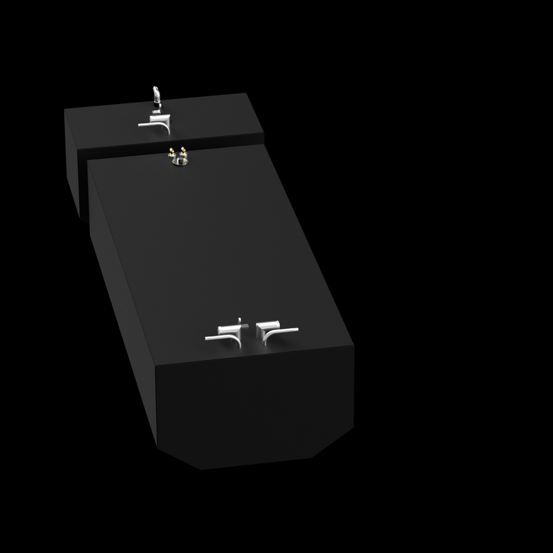 Ocean Runner 27 2000 Main Fuel Tank (172 gal) and Water Tank (40.96 gal)