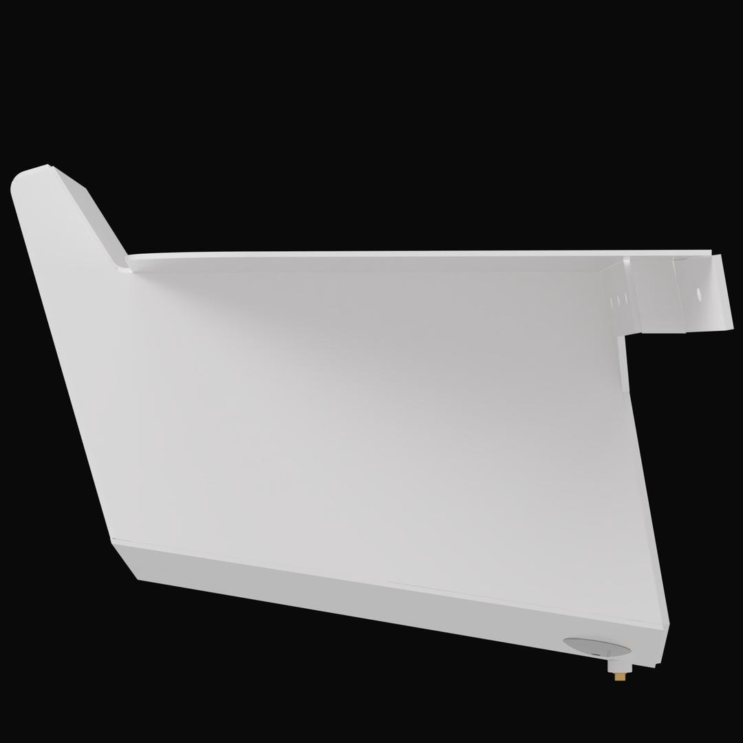 Whitewater 25' High Flotation Single Engine Bracket
