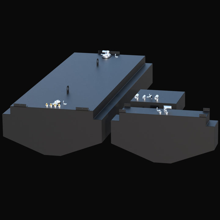 Renegade 42 - 3 Tank Combo - Fuel Tank (416 gal) Water (36 gal) and Hoding Tank (15 gal) | OEM Replacement - Welding World, Inc.