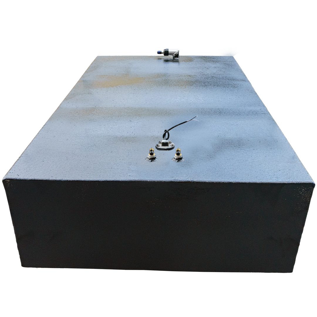 Angler 22 2006 109 gal Aluminum Marine Fuel Tank — 3D rendered model view