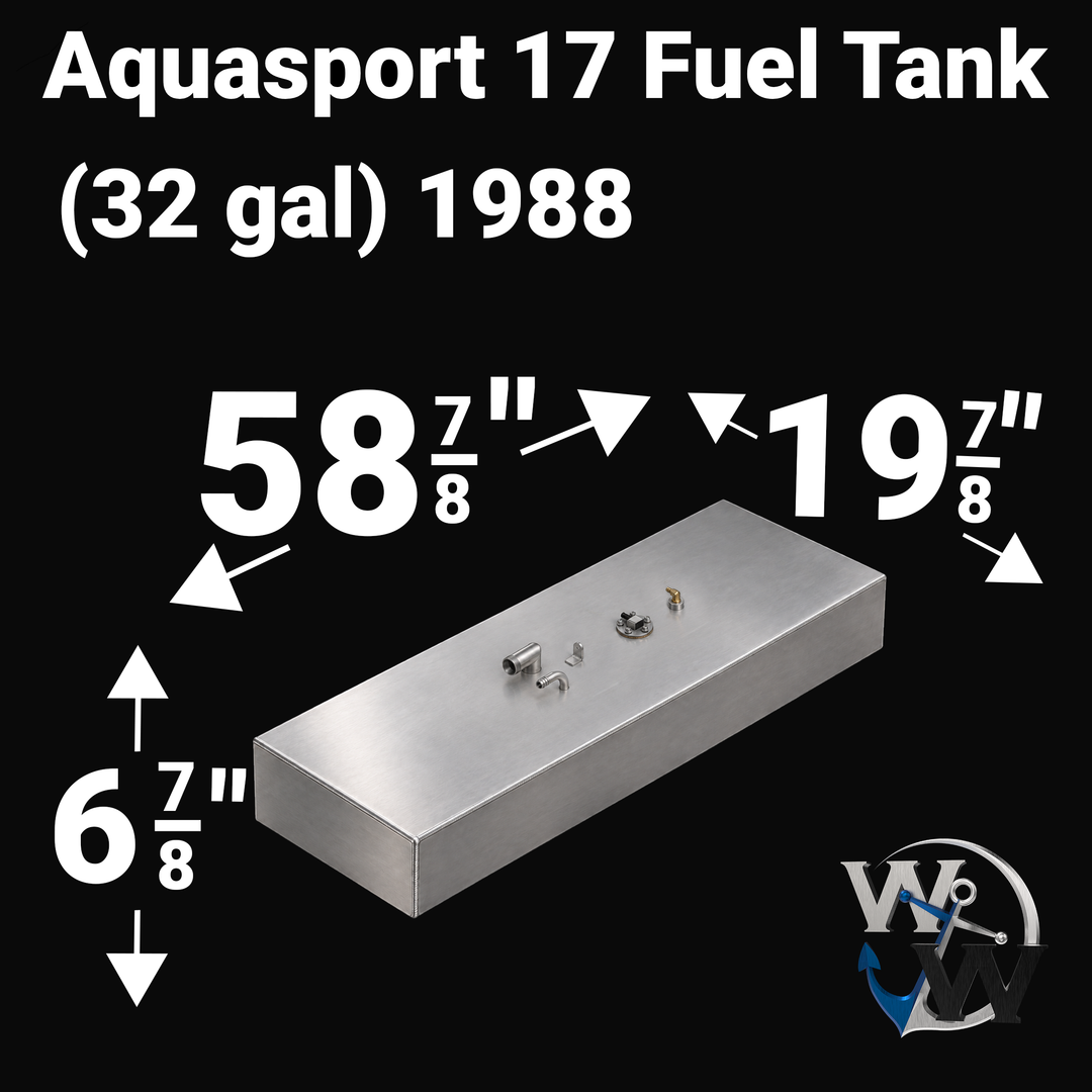 Aquasport 17 Fuel Tank (23 gal) | 1988 OEM Replacement