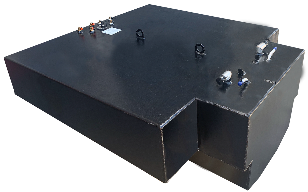 Bertram 28 Flybridge - 190 gal. - Belly Fuel Tank | OEM Replacement - Welding World, Inc.