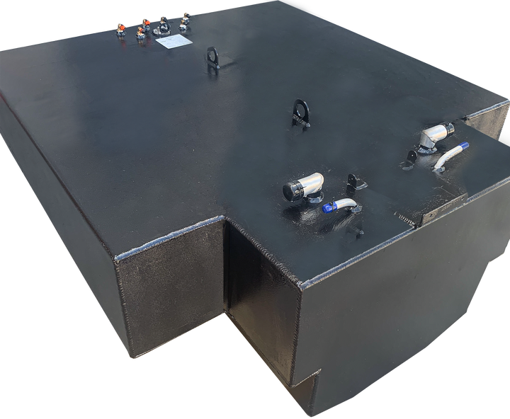 Bertram 28 Flybridge - 190 gal. - Belly Fuel Tank | OEM Replacement - Welding World, Inc.