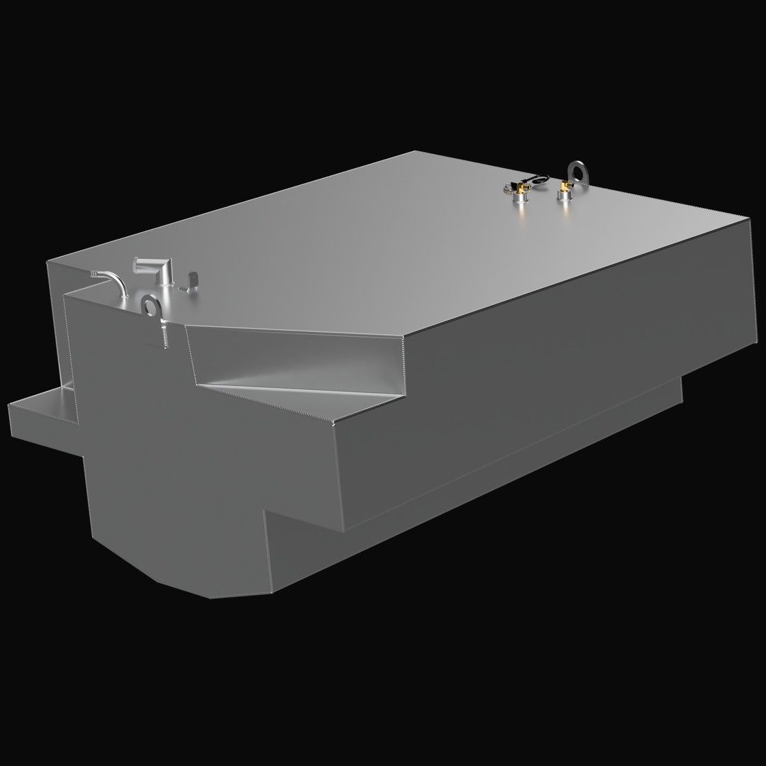 Bertram 28B Fuel Tank (190 gal. nom.) | OEM Replacement - Welding World, Inc.
