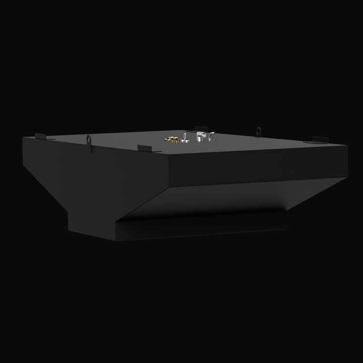 Bertram 33 Built to OEM Specs belly fuel tank with 347-gallon capacity, engineered for high-performance marine use