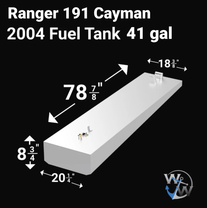 Ranger 191 Cayman (2004) Fuel Tank (41 GALLON) | OEM Replacement