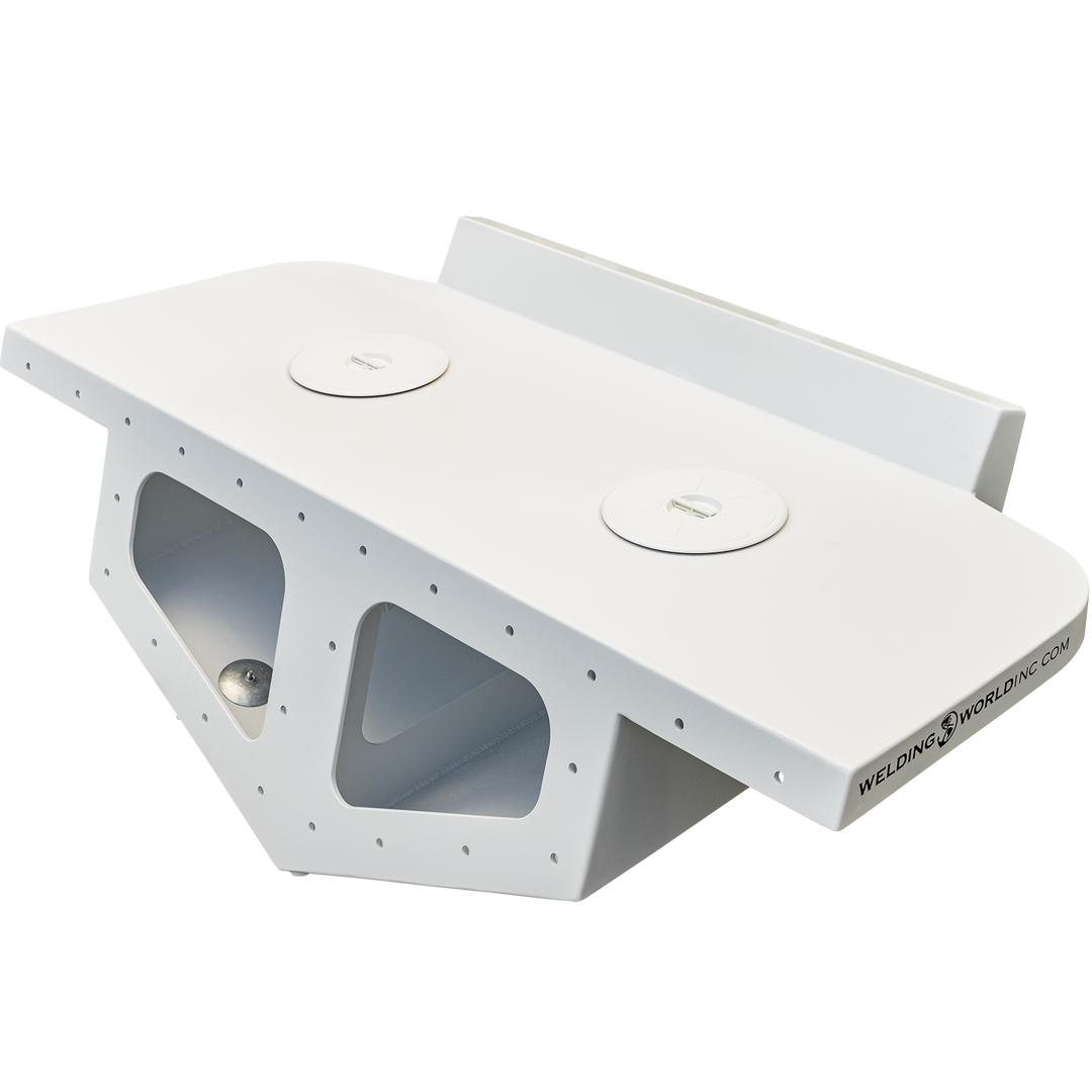 Custom High Flotation Twin Outboard Engine Bracket - Welding World, Inc.