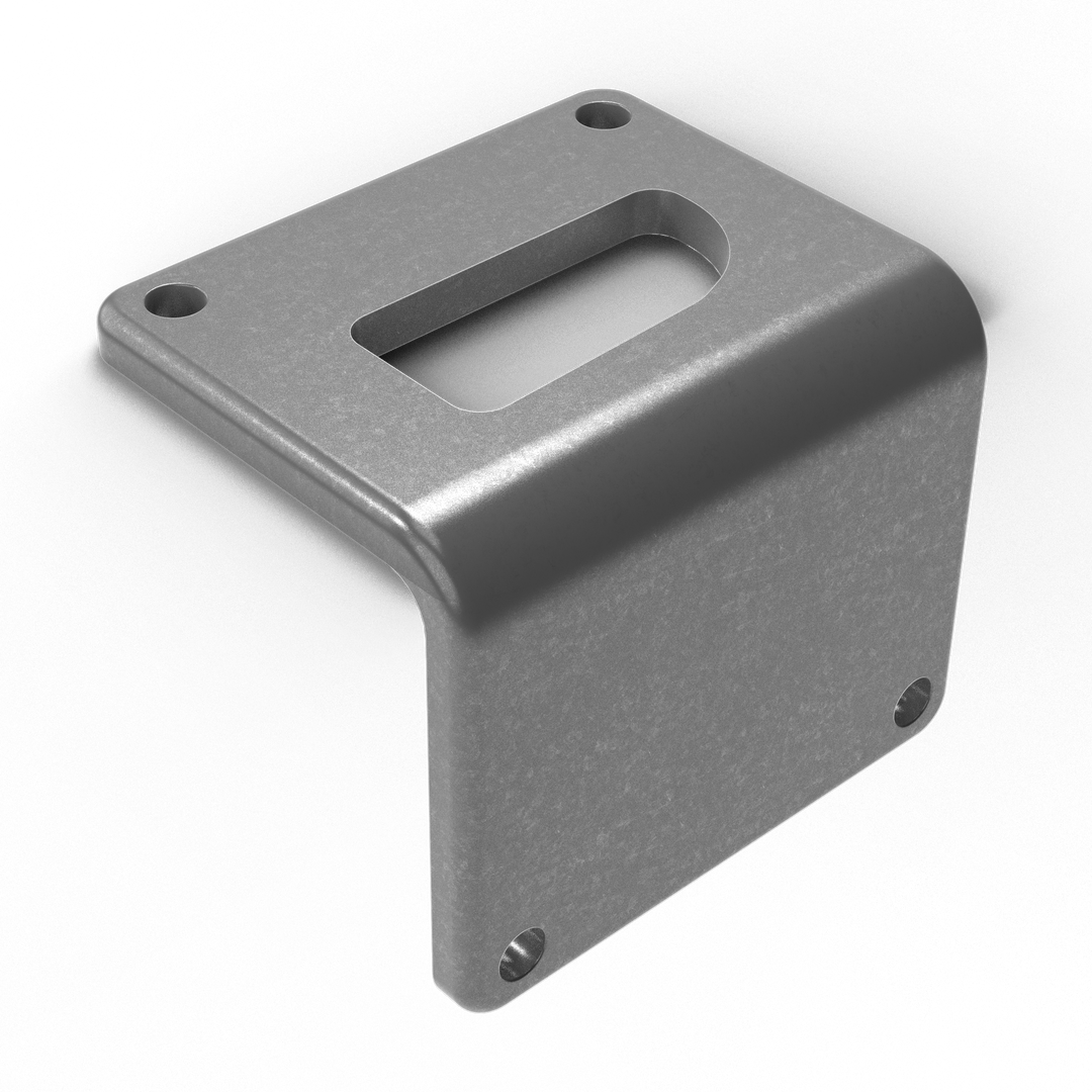 D3 - 7.5" x 5" x 3/8" Bent Grommet Pad (Right Side) - Welding World, Inc.