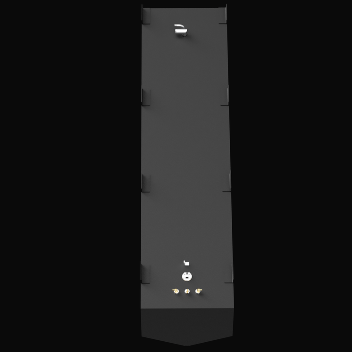 Intended for a 229-gallon fuel tank designed for a 1990 Donzi F33 boat. These large-capacity marine fuel tanks are typically custom-fabricated from marine-grade aluminum (such as 5052 alloy) to fit the specific hull design and are equipped with standard fittings for fuel fill, vent, engine supply, and level monitoring. (Note: The image provided for this item was entirely black and did not display any visual details of the fuel tank.)