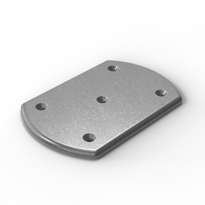 1/4 x 4 x 6 -5H CS Pad