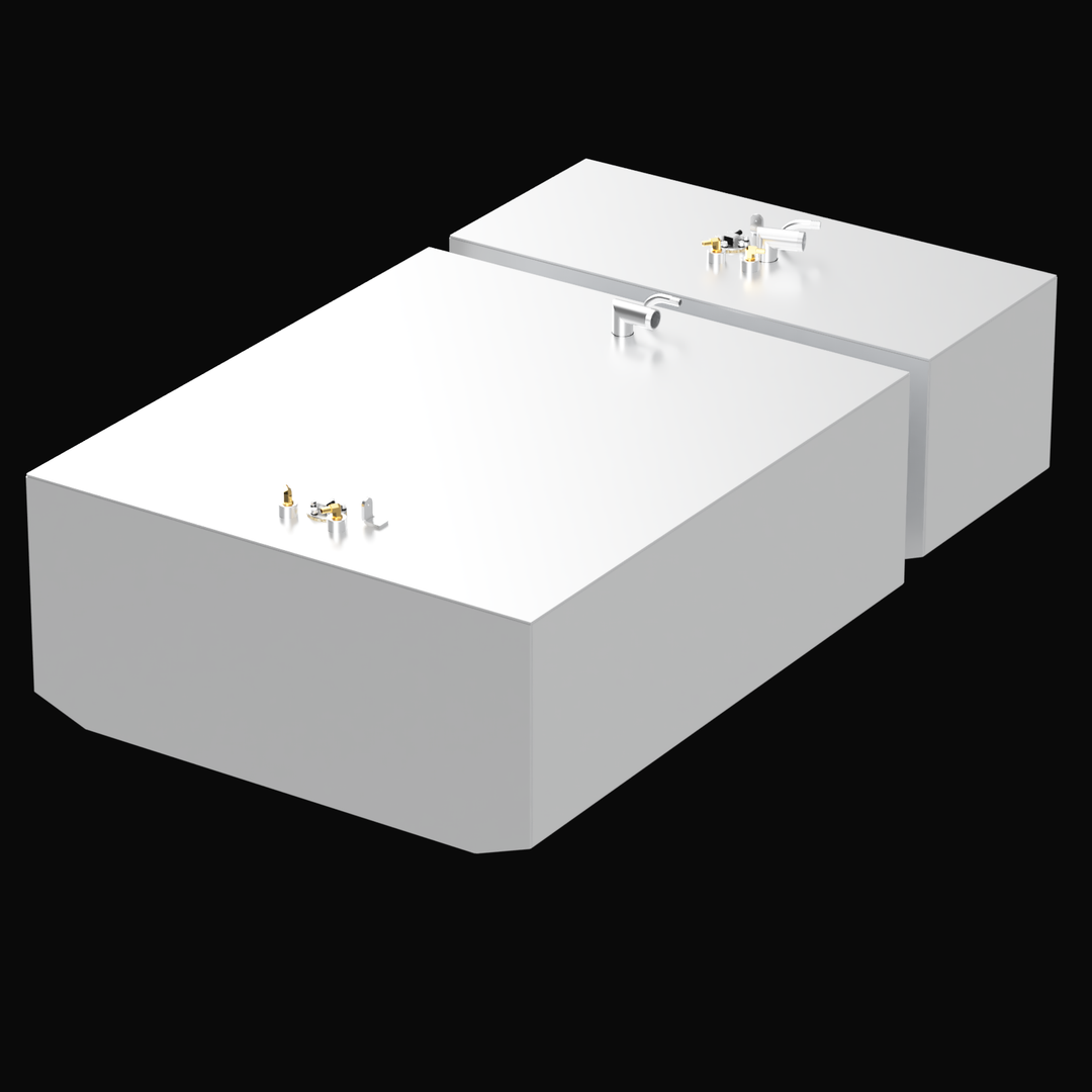 Grady-White 25' Sailfish 1992 combo fuel tank with a 201-gallon capacity, designed for optimal performance and durability