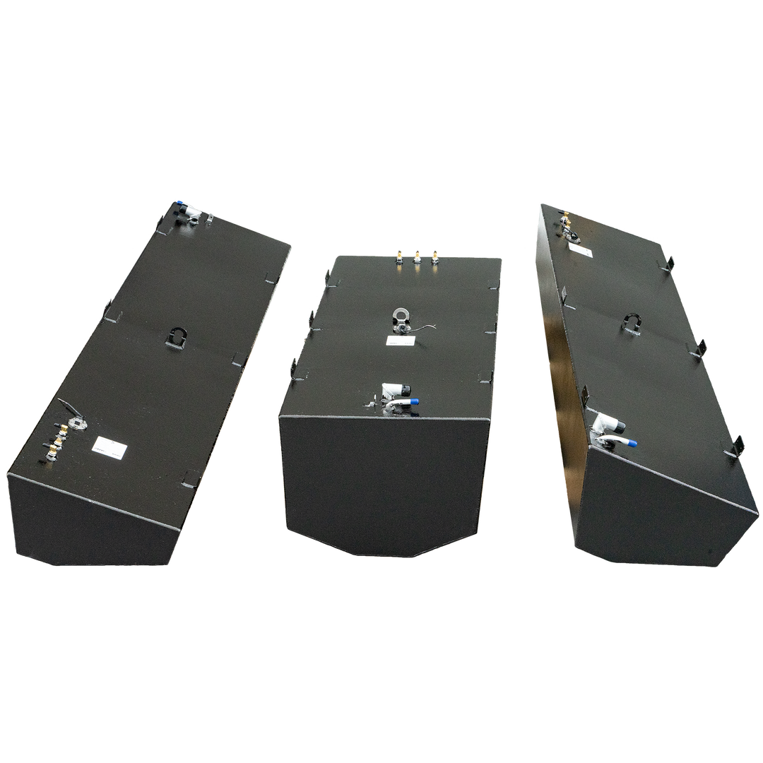 Hydra-Sport 33' 2008 3 Fuel Tank Combo Kit  - 1 Belly (160 gal.) & 2 Saddle (96 gal.) Tanks | OEM Replacement
