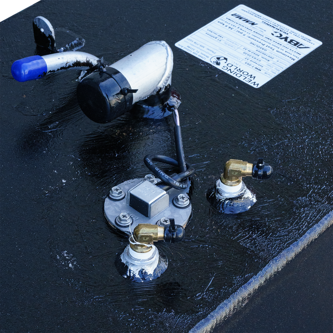 Intrepid 33' - 248 & 51 gal. 2-Tank Combo OEM Replacement Belly Fuel Tanks - Welding World, Inc.