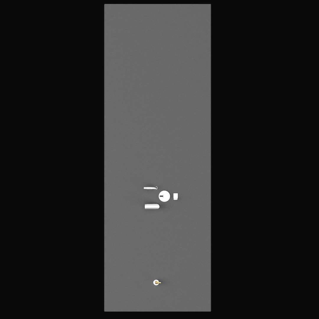 Detail view of the 1.5-inch aluminum fuel fill and vent fittings on a McKee Craft 195 OEM replacement tank. The image highlights the heavy-duty TIG welding and the thick Coal Tar Epoxy coating, ensuring long-term durability in marine environments. These ports are precisely positioned to align with factory deck fill hoses for a guaranteed "drop-in" installation that meets all USCG and ABYC safety standards.