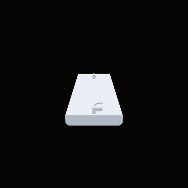 Intended as a 3D model of a fuel tank for a 2004 Cayman Range 191 boat (typically a 41-gallon capacity unit). The 3D model would aim to visually represent the tank's specific shape designed to fit the vessel, its construction material (commonly marine-grade aluminum or polyethylene), and the placement of essential fuel fittings, all in a three-dimensional perspective.
