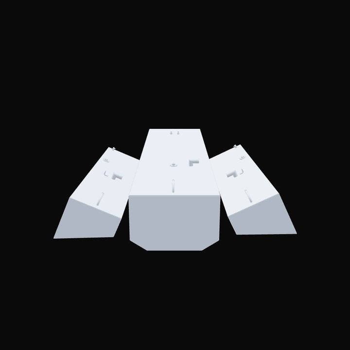 Contender 25 Open Extended Capacity 3 Fuel Tank Combo Kit -1 Belly (180 gal.) & 2 Extended (48 gal.) Saddle Tanks