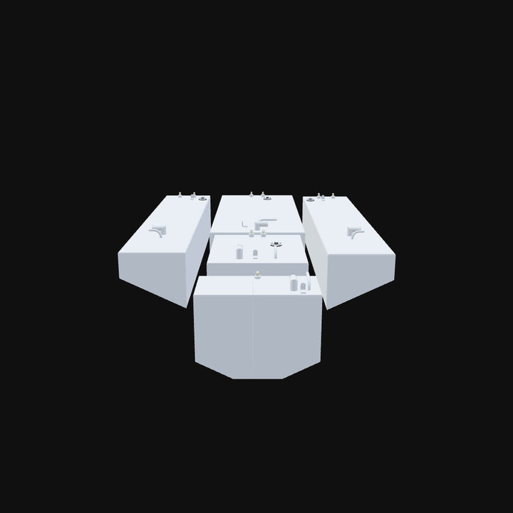 3d model of a Contender 27 Fuel Tank with a capacity of 271.26 gallons, designed for extended range and optimal performance