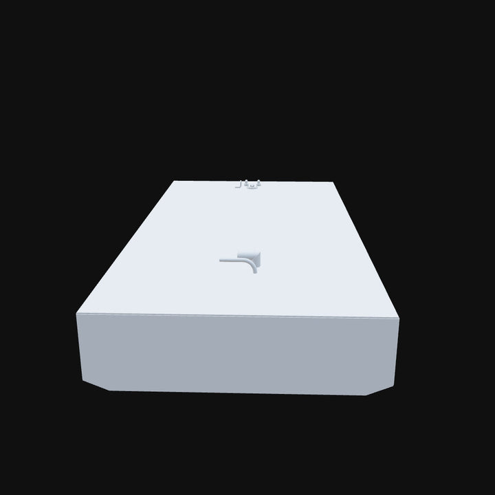 3D model of a Grady-White 247, a robust and reliable center console boat, designed for offshore fishing with excellent stability and performance