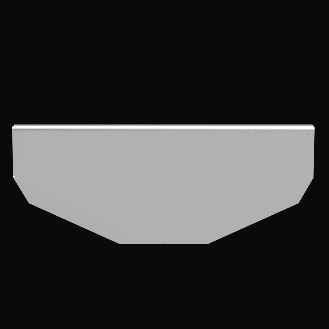 Regal 38 Commodore High Flotation Triple Engine Bracket, featuring a sleek, modern design with a wide, flat surface and tapered edges, suitable for mounting three engines