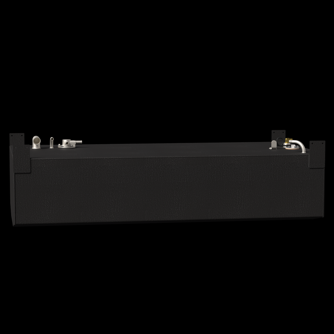 SeaFox 228 Commander Built to OEM Specs fuel tank with 90-gallon nominal capacity, designed for marine reliability