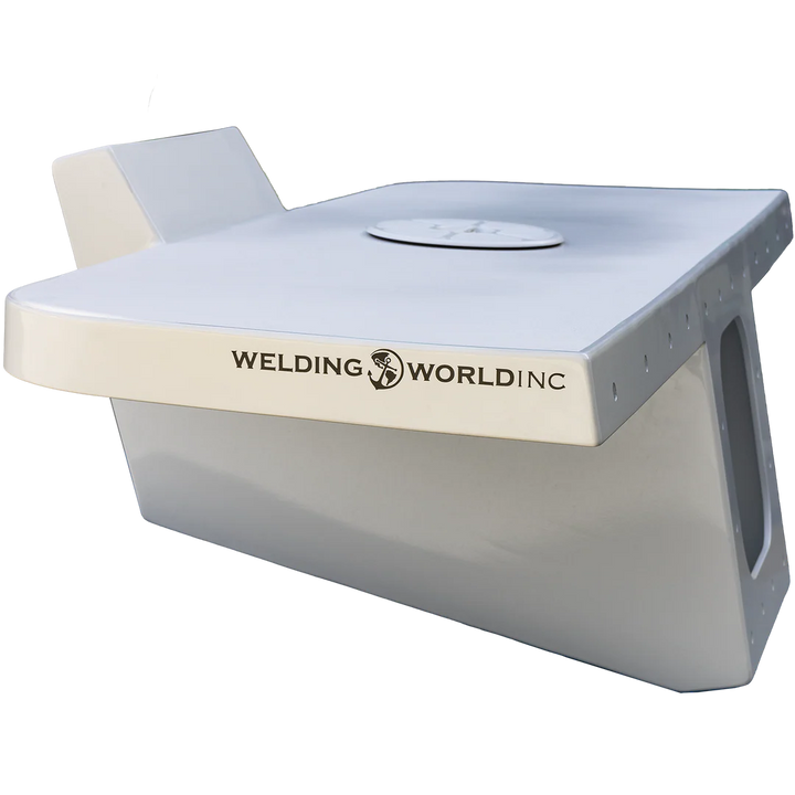 Glastron Sea Fury 216 Apex Single Engine Bracket by Welding World Inc., heavy-duty, high-flotation welded aluminum design