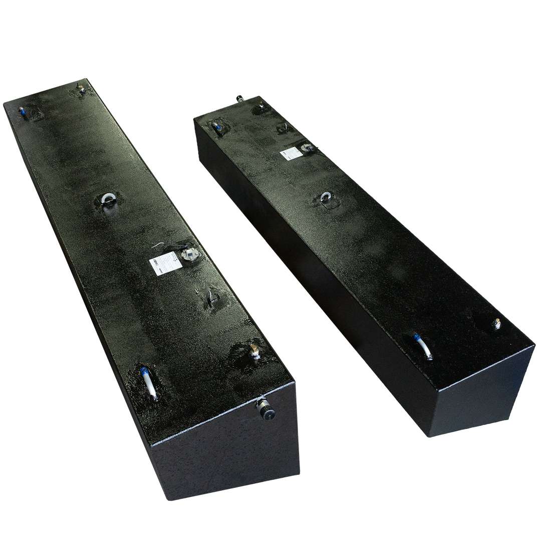 SeaVee 34' 2002 - Diesel Saddle Fuel Tanks (147 gal. x 2) Combo - Welding World, Inc.