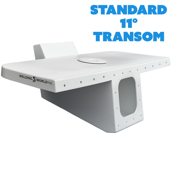 Standard Apex Single Engine 11° Transom Bracket - Welding World, Inc.