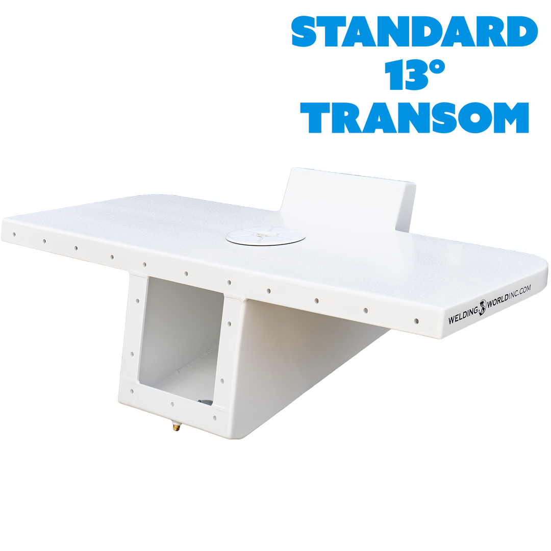 Standard Apex Single Engine 13° Transom Bracket - Welding World, Inc.